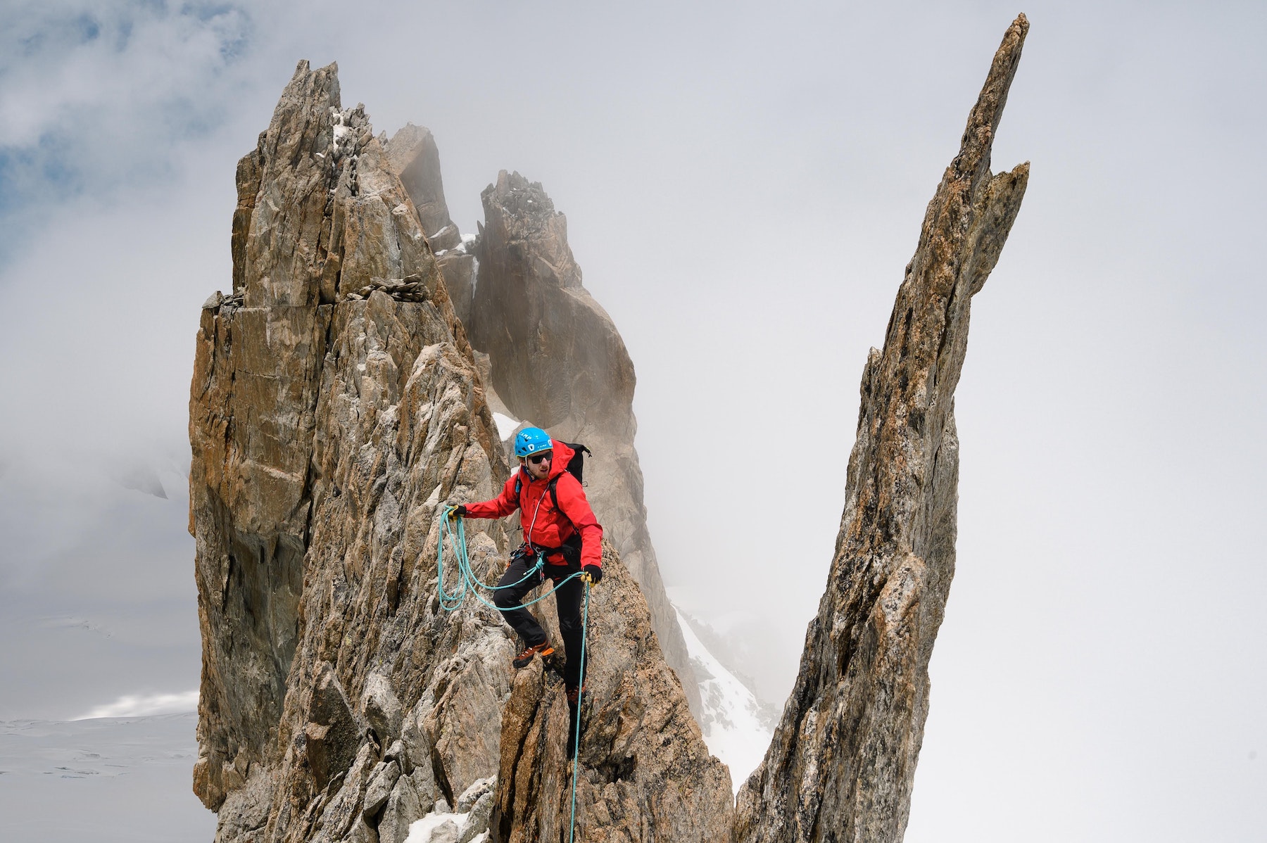 Bergsteiger: Risikosportler können Schwierigkeiten haben, eine (günstige) BU-Versicherung zu erhalten.