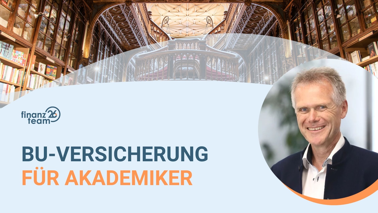 Beitragsbild zum Artikel über BU-Versicherungen für Akademiker Gerd Smieszkol.