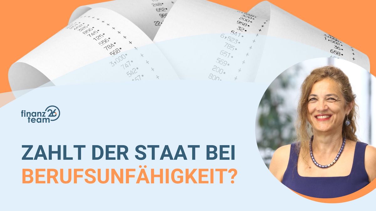 Beitrags-Titelbild: Zahlt der Staat bei Berufsunfähigkeit eine gesetzliche Berufsunfähigkeitsrente?