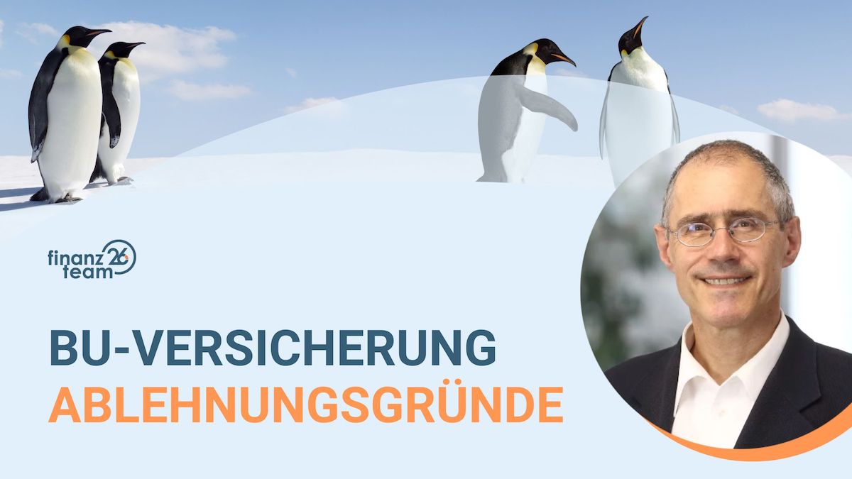 Beitragsbild zu Ablehnungsgründen bei Berufsunfähigkeitsversicherungen für junge Leute.