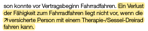 Basler Grundfähigkeit, Fähigkeit Radfahren