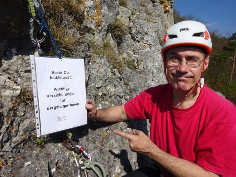 Jürgen Puderbach, lizenzierter Trainer Alpinklettern